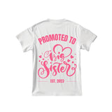 Big Sister White T Shirt Printed