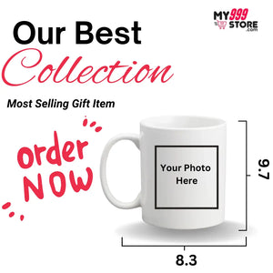 Custom Photo Rakhi Elder Mug Gift