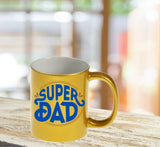 Colourful Super Dad Mug Gifts For Dad For Fathers Day