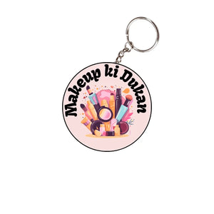 Keychain for Makeup Store for Girls Gifting Item : Pack of 2