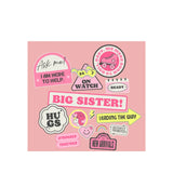 Magent Gift For Big Sister For Fridge, Almirah : Pack of 2