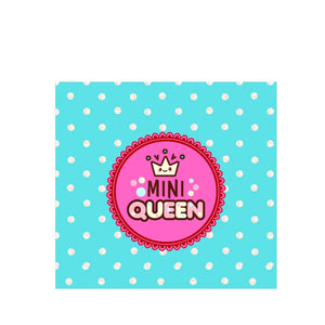 Mini Queen Girls Magnet Gift