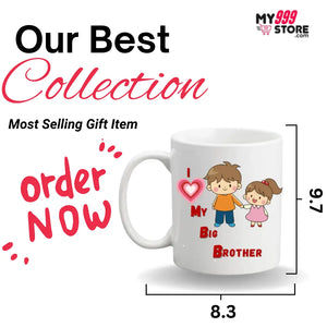 Rakhi Gifting Mug For Big Brother For Tea & Coffee Drinks