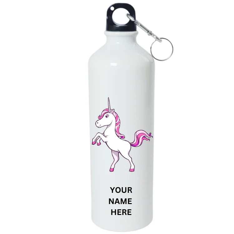 Unicorn Horse Printed Water Bottle Gift for Rakhi Girls Favorite Bottle Gifts