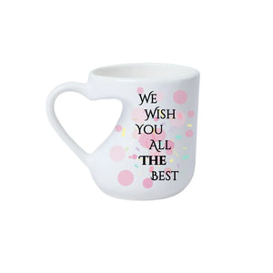 All The Best Heart Shape Mug