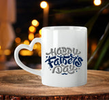 Heart Handle Mug Fathers Daughter Gifts Father's Day