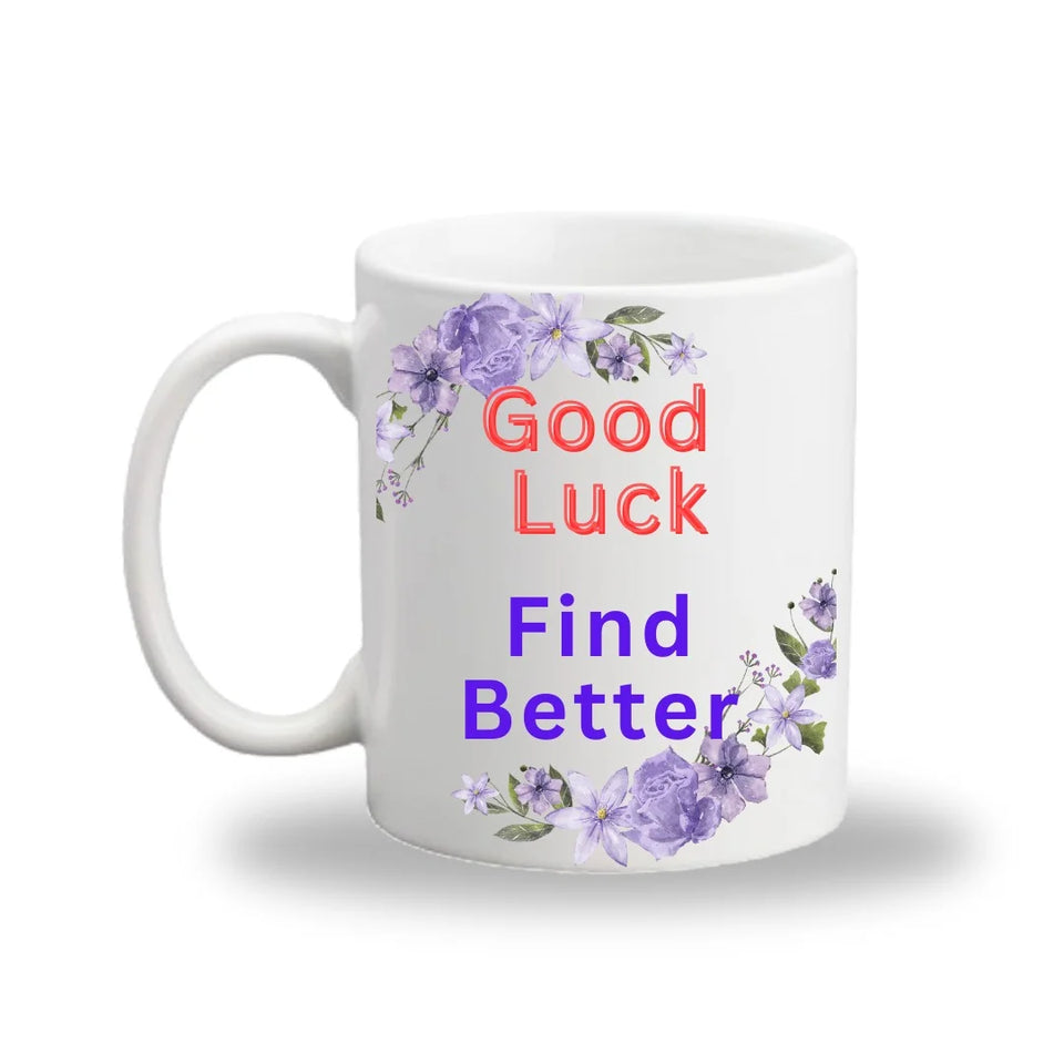 Good Luck Mug Gift For Farewell