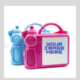 Kid's Delight: Combo Set with Fun Bottle and Tiffin Box for Happy and Healthy Meals