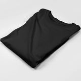 Black Customized Half Sleeve Men's Cotton T-Shirt