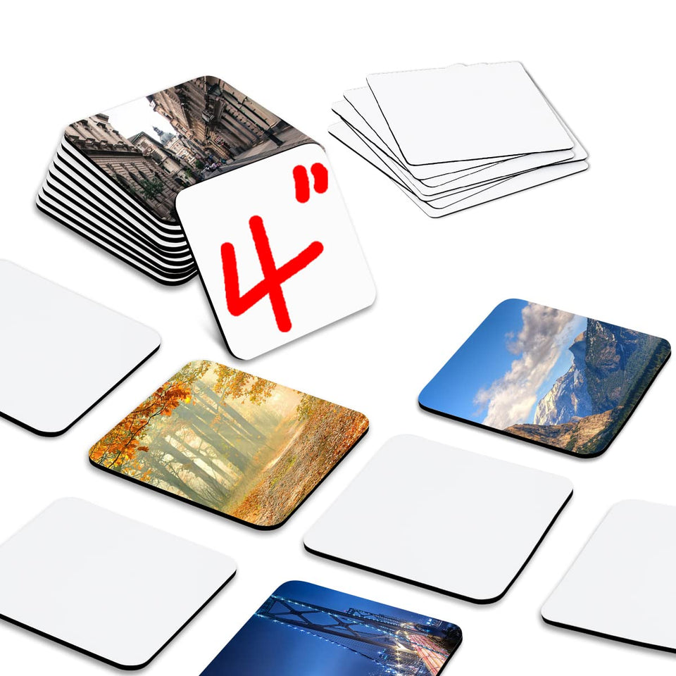 Personalized Magnet Coasters: Functional Elegance for Every Fridge.