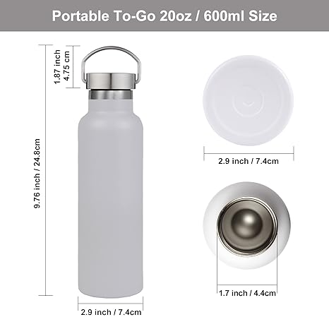 Timeless Elegance: 600ml Stainless Steel Tumbler for Stylish Sipping